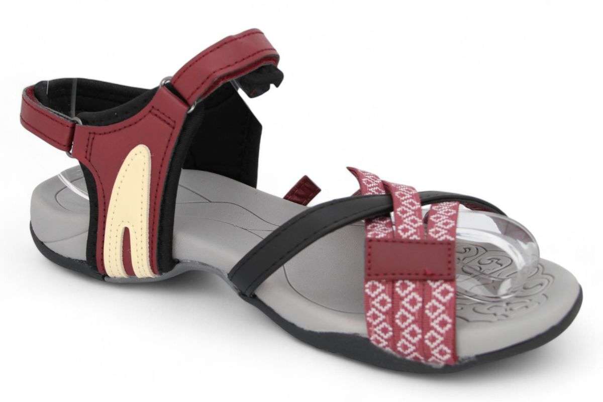 TTP Women Strappy Hook and Loop Sandals 231015