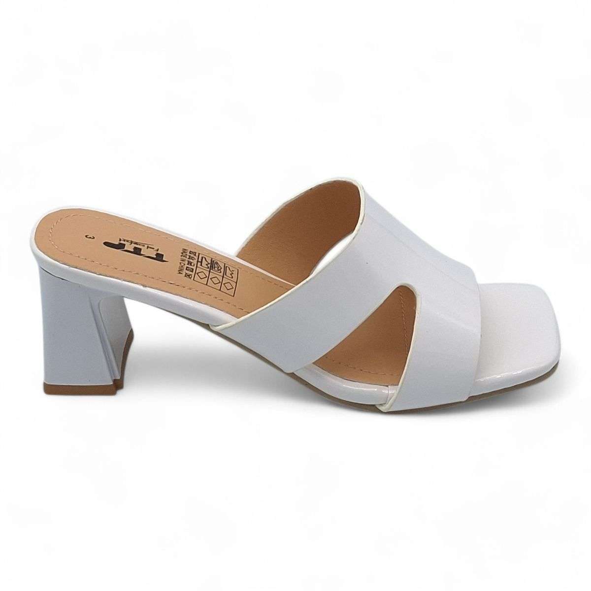 TTP Women Block Heel Slip-On Sandals - HT006