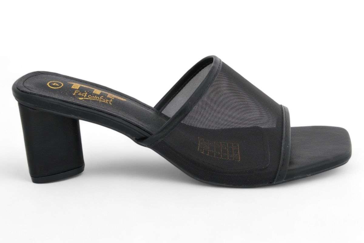 TTP Women Triangular Block Heel Sandal JSF107