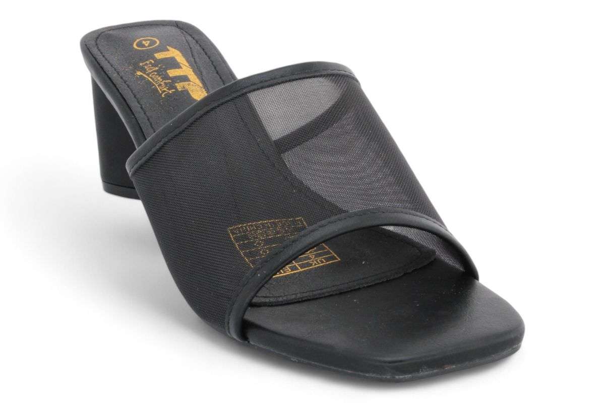 TTP Women Triangular Block Heel Sandal JSF107