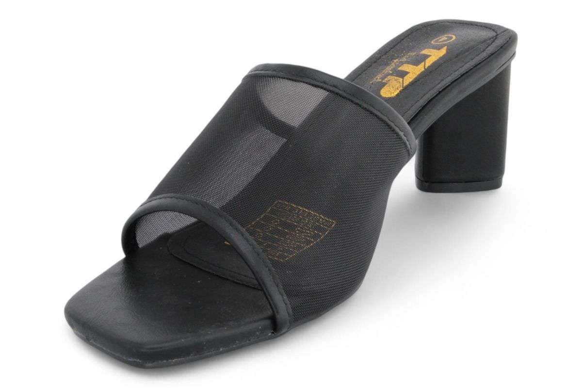 TTP Women Triangular Block Heel Sandal JSF107