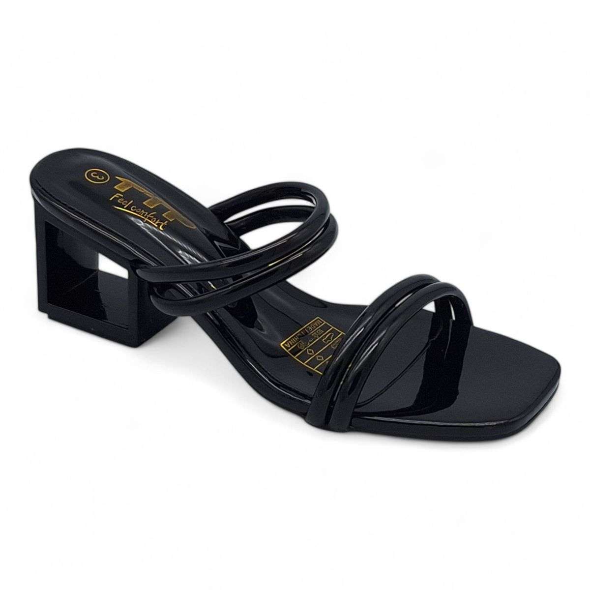 TTP Women's Hollow Block Heel Sandals - JSF120