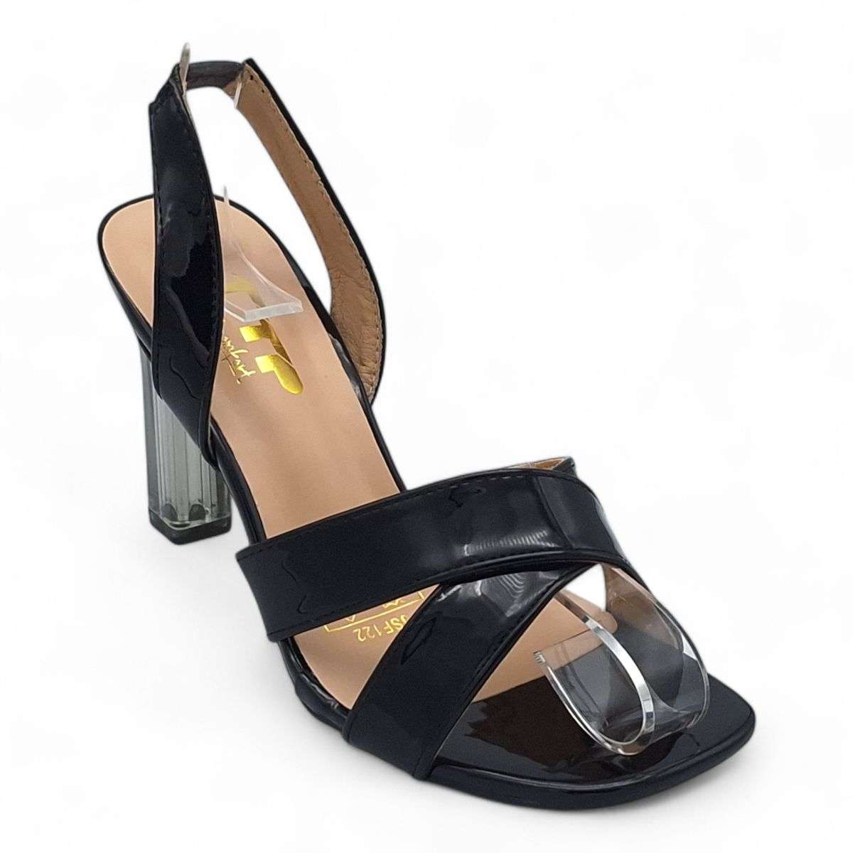 TTP Women Elasticated Slingback Block Heel Sandals JSF122