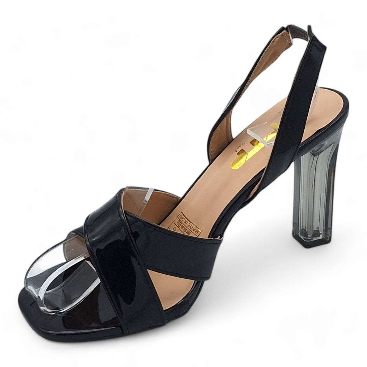 TTP Women Elasticated Slingback Block Heel Sandals JSF122