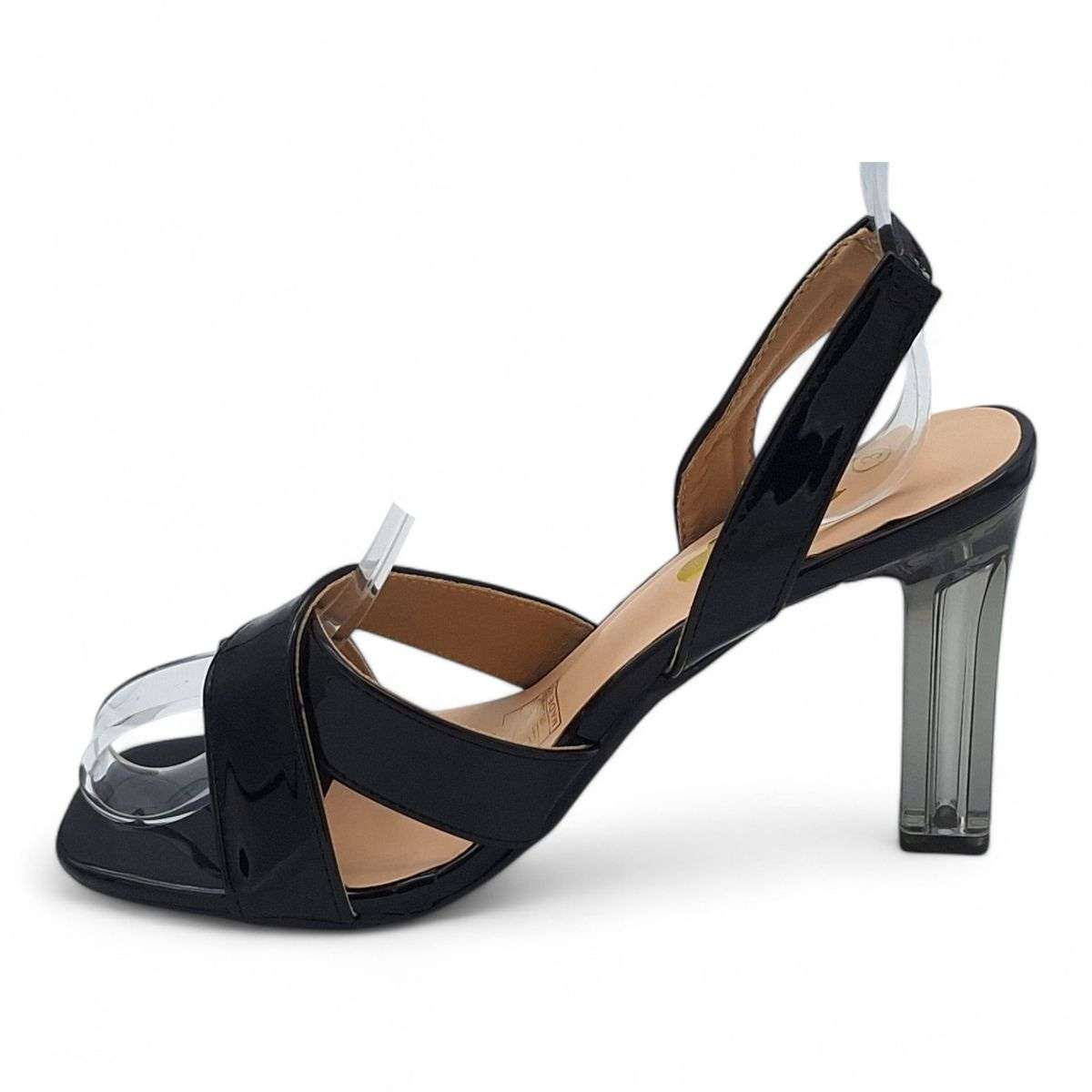 TTP Women Elasticated Slingback Block Heel Sandals JSF122