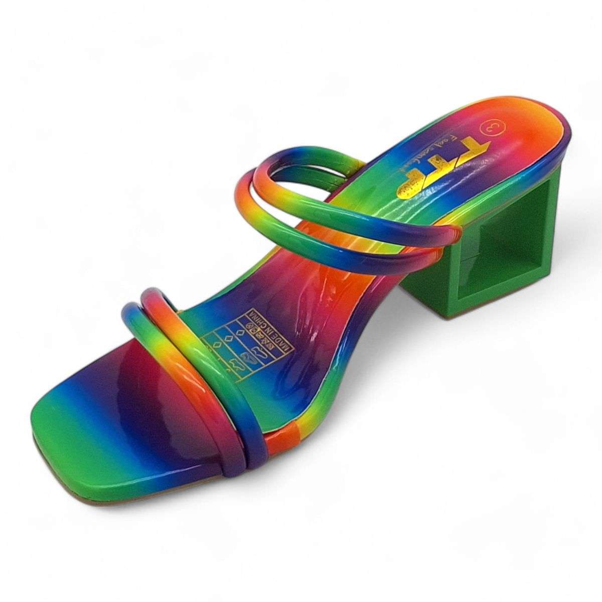 TTP Women's Hollow Block Heel Sandals - JSF120
