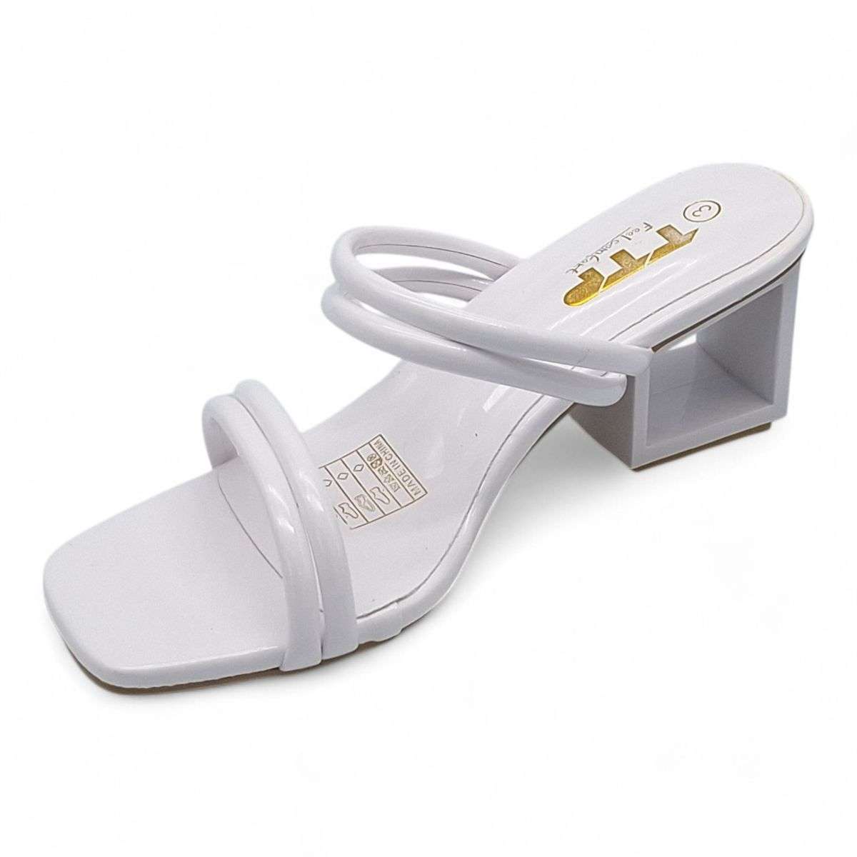 TTP Women's Hollow Block Heel Sandals - JSF120