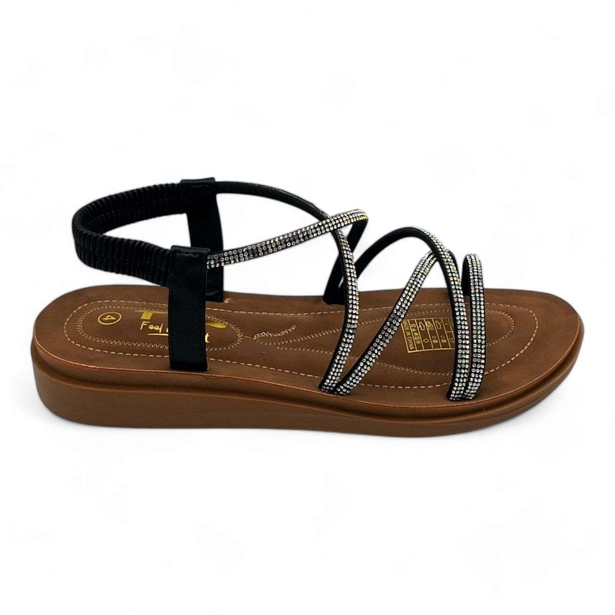 TTP Women Strappy Comfortable Embellished Sandal - MJ251010-2