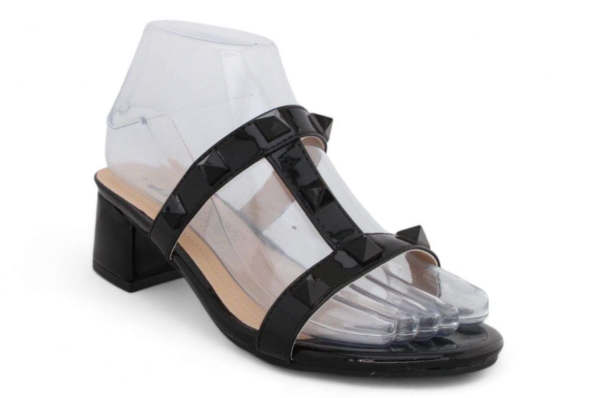 TTP Women Block Heel Dual Strap Sandal HT240625-6