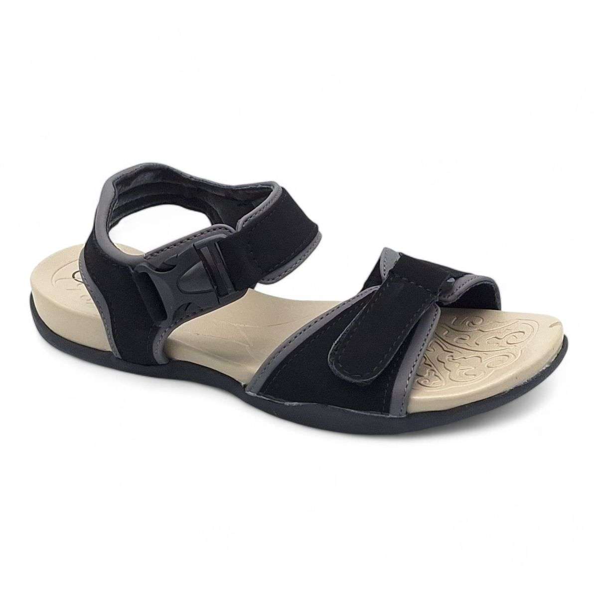 ALXIR Women Solid Sporty Sandals with Buckle PSL4343