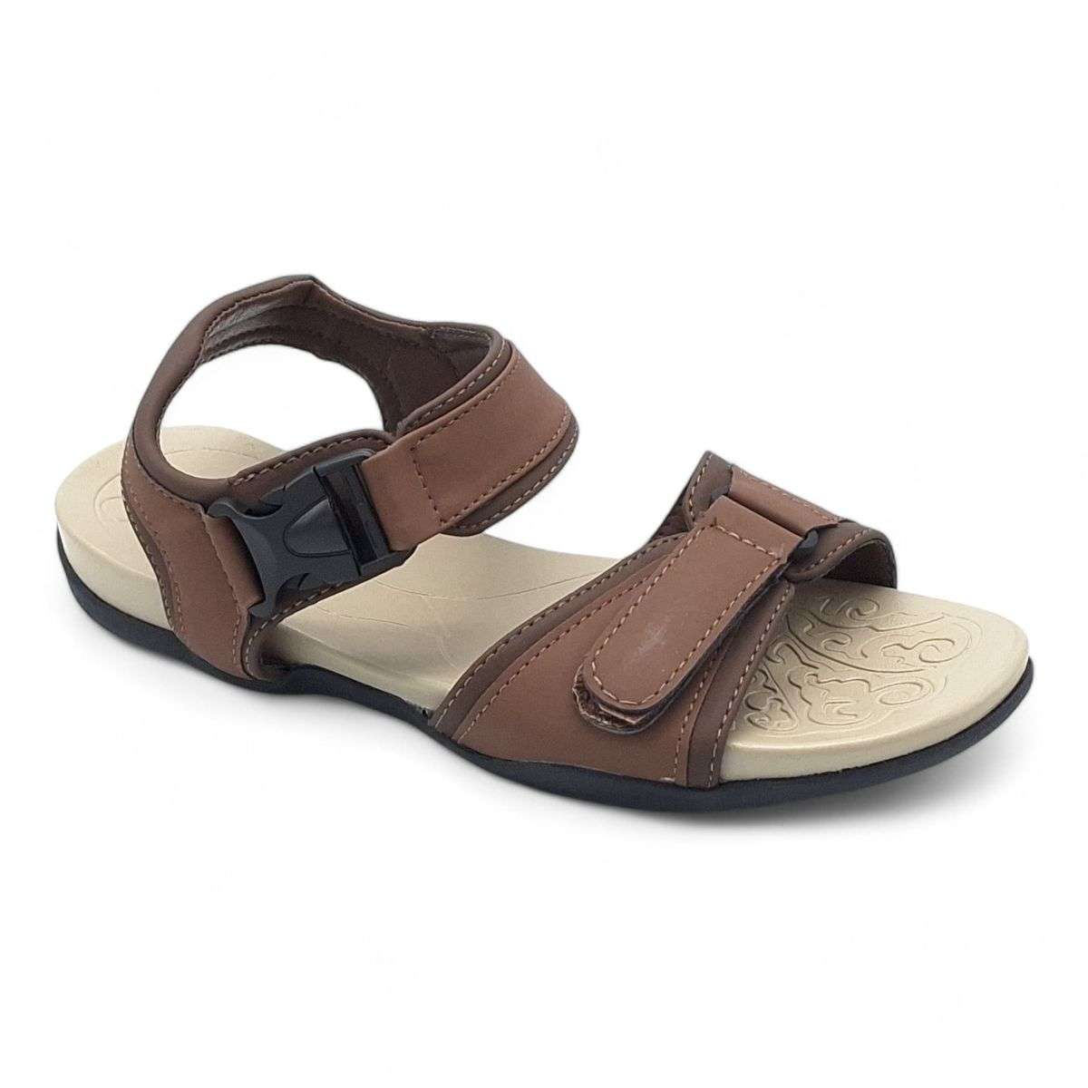 ALXIR Women Solid Sporty Sandals with Buckle PSL4343
