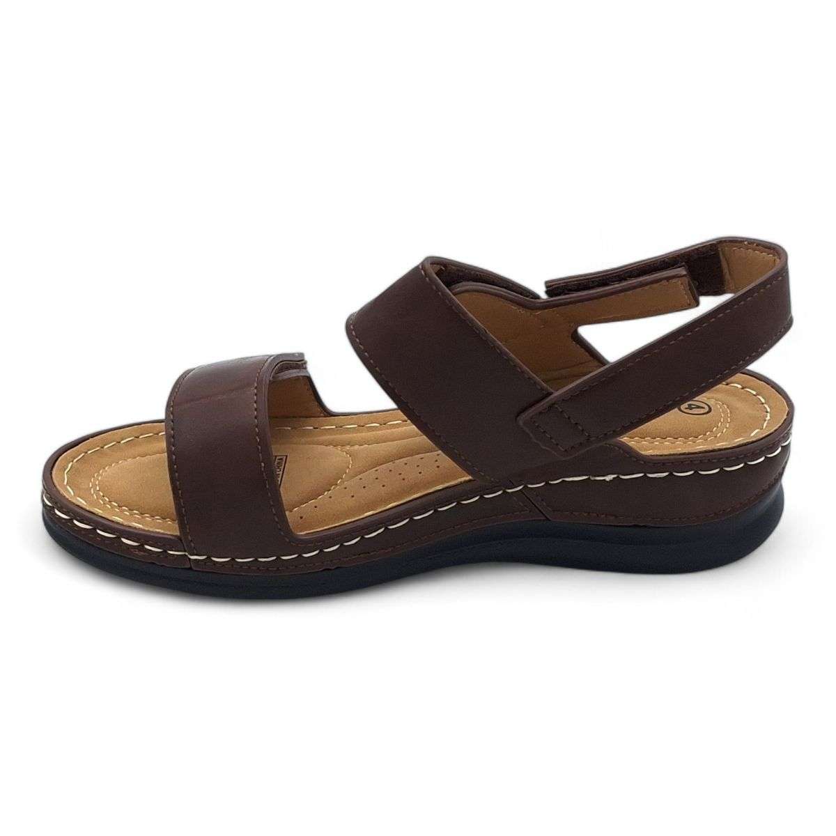 TTP Women Tri Hook and Loop Strap Sandals XB1512