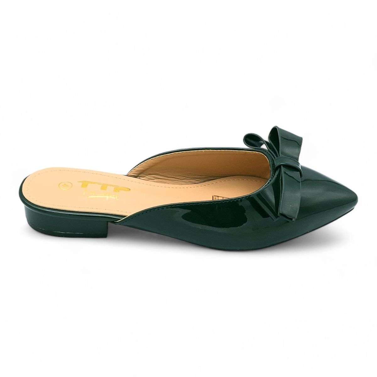 TTP Women Point Toe Sandals with Ribbon Decor JSF83