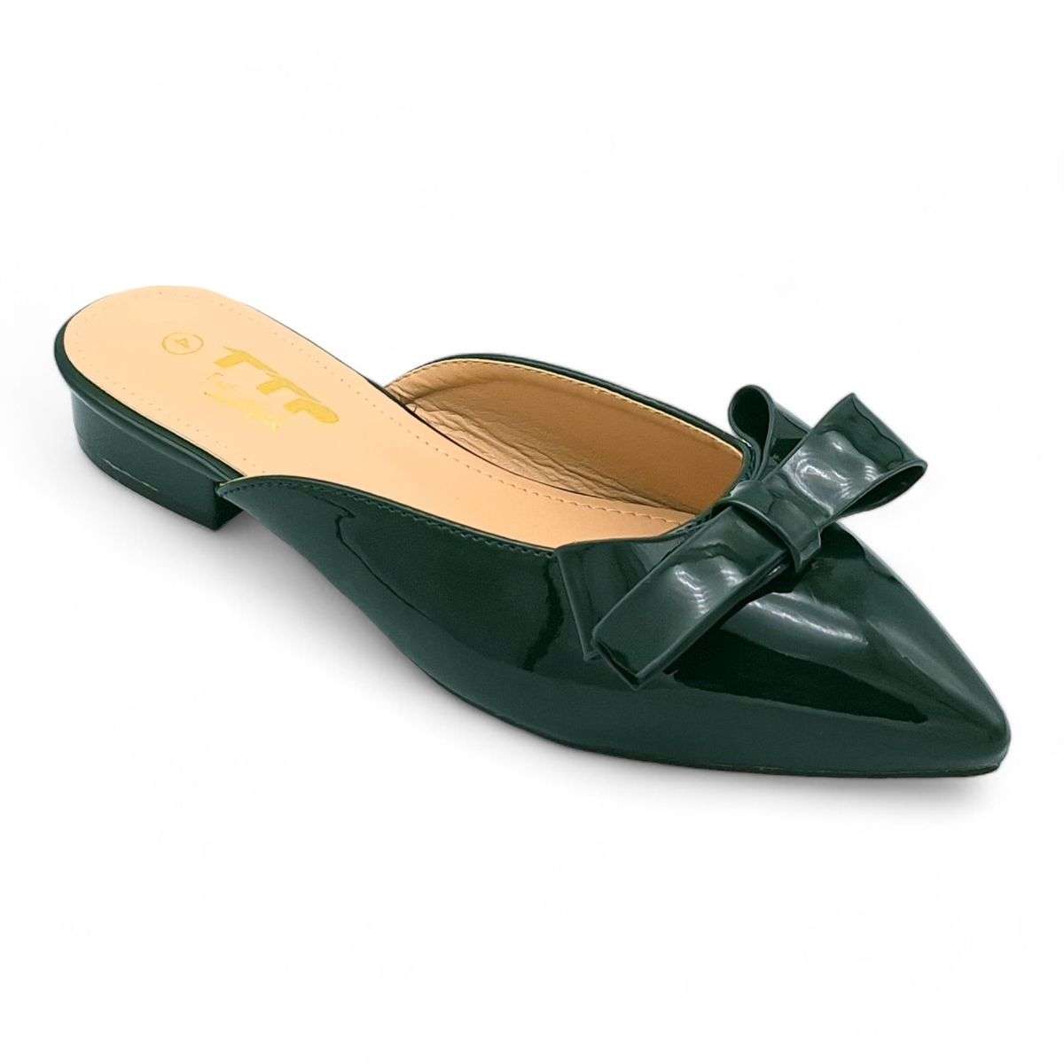 TTP Women Point Toe Sandals with Ribbon Decor JSF83