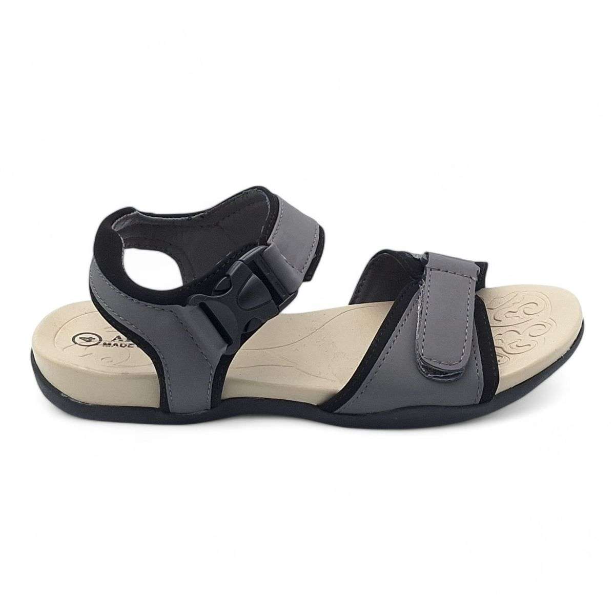 ALXIR Women Solid Sporty Sandals with Buckle PSL4343