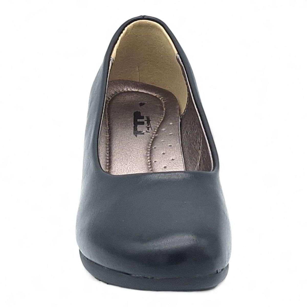 TTP Women Elegant Sleek Block Heel Courts HT3801