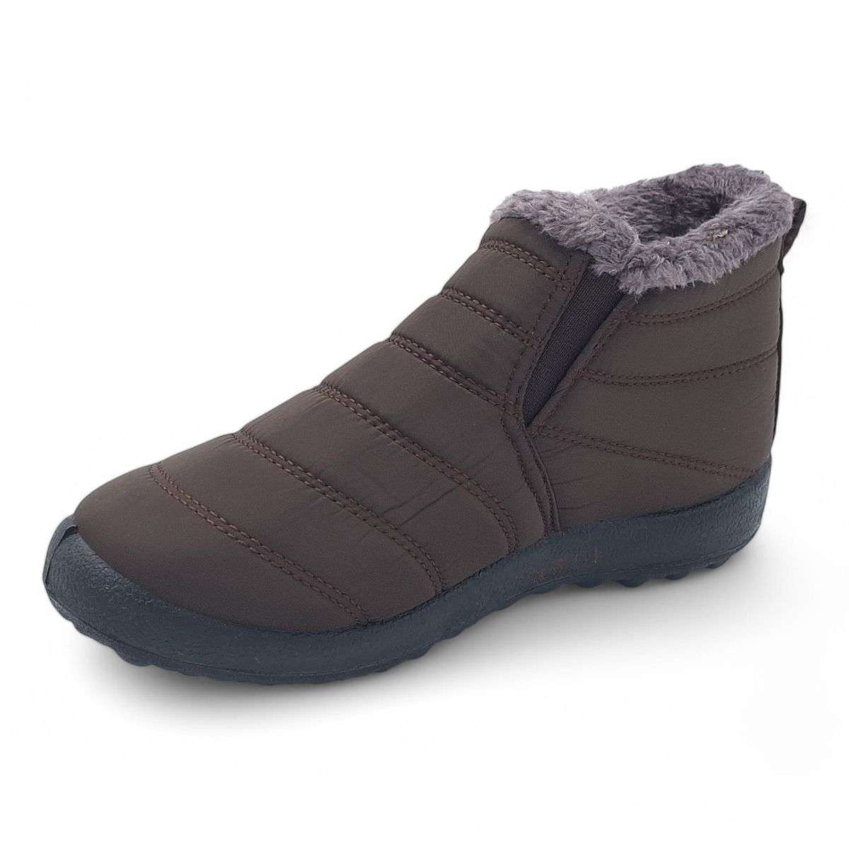 TTP Women Pull On Polar Ankle Boots With Fur Lining M351