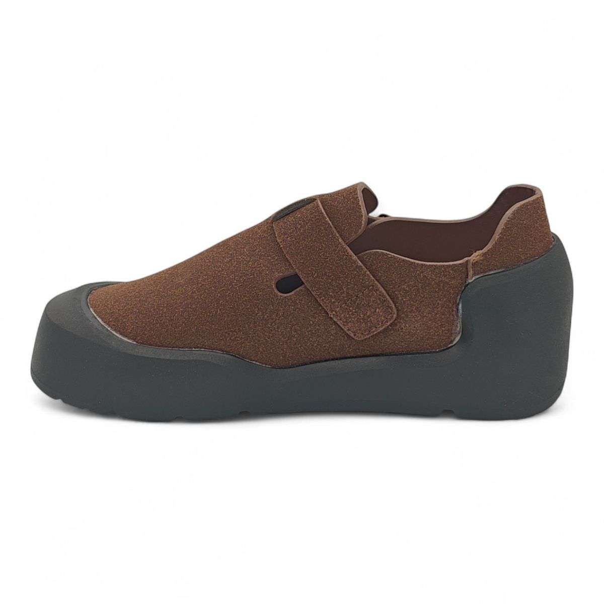 TTP Platform Mary Jane Chunky Lug Sole BKHT01
