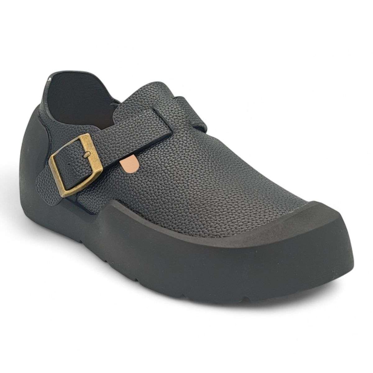 TTP Platform Terra Textured Mary Jane BKHT02
