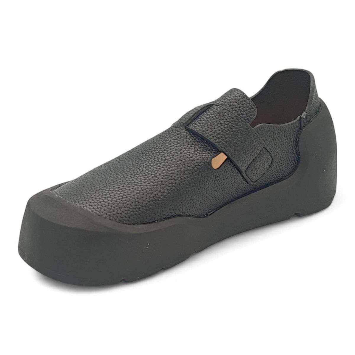 TTP Platform Terra Textured Mary Jane BKHT02