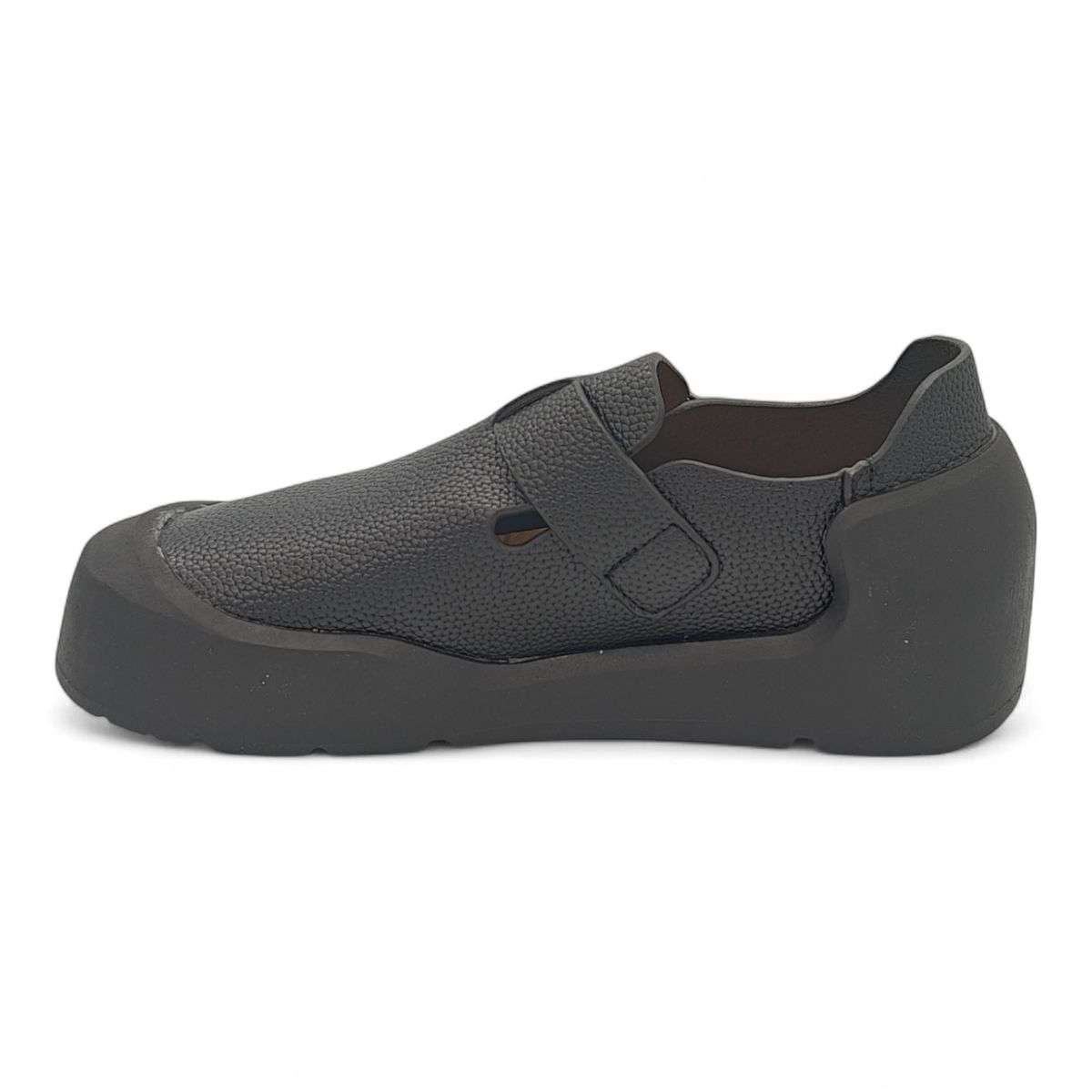 TTP Platform Terra Textured Mary Jane BKHT02