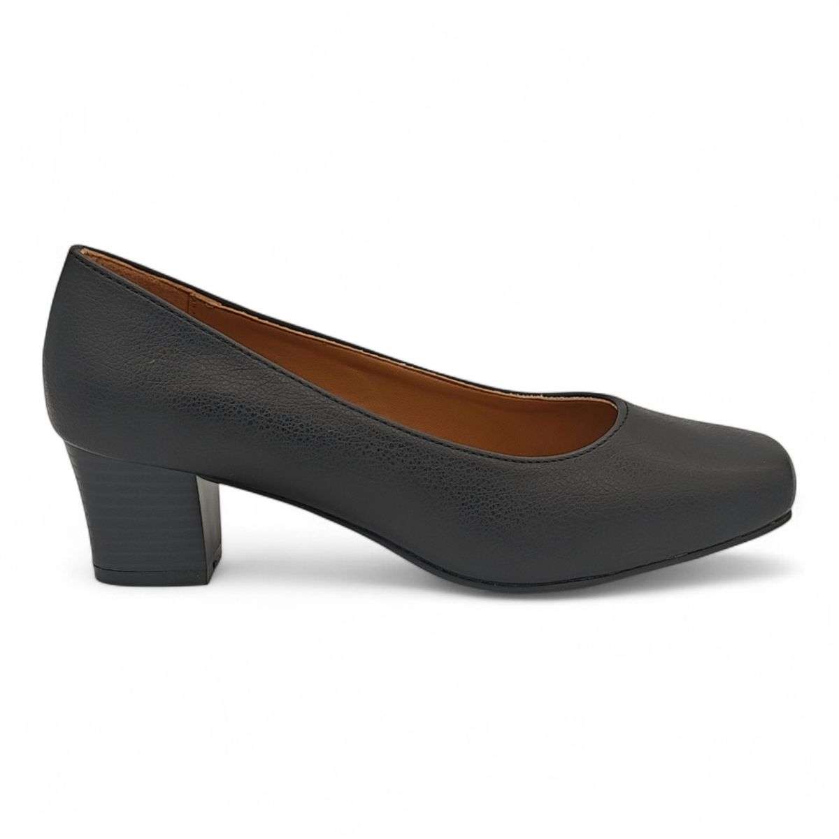 ALXIR Women's Slip-On Block Heel Pumps PSL3193C