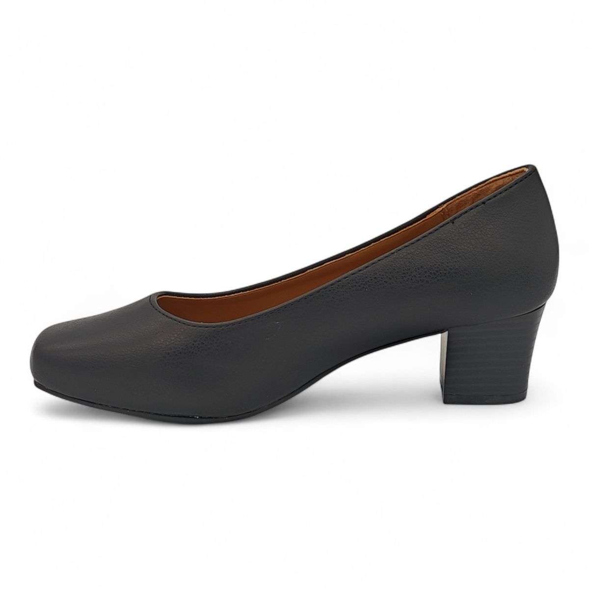 ALXIR Women's Slip-On Block Heel Pumps PSL3193C