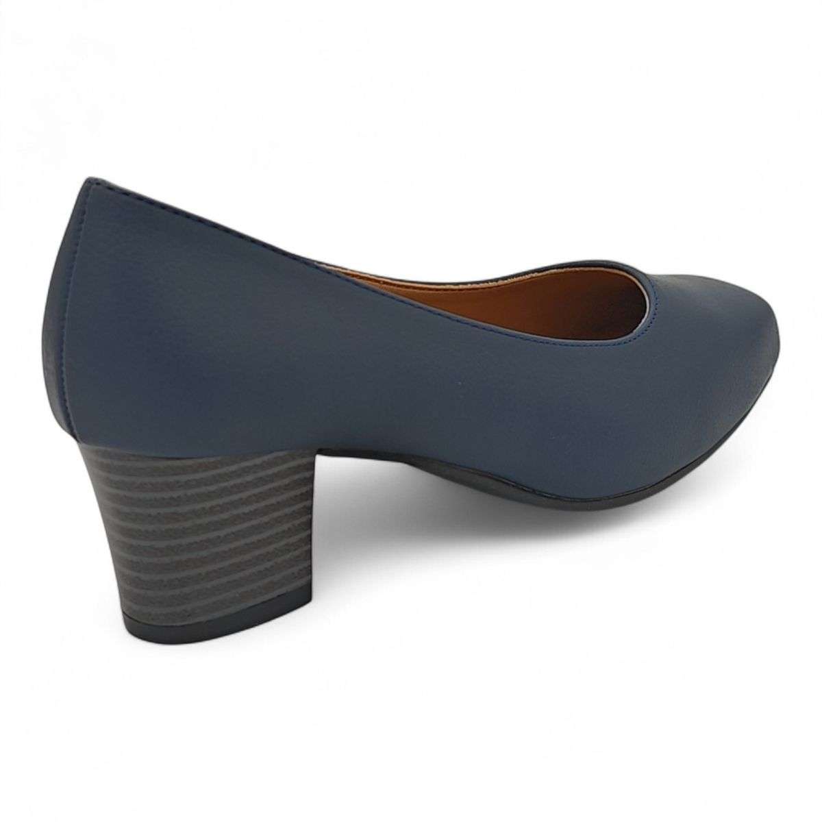 ALXIR Women's Slip-On Block Heel Pumps PSL3193C
