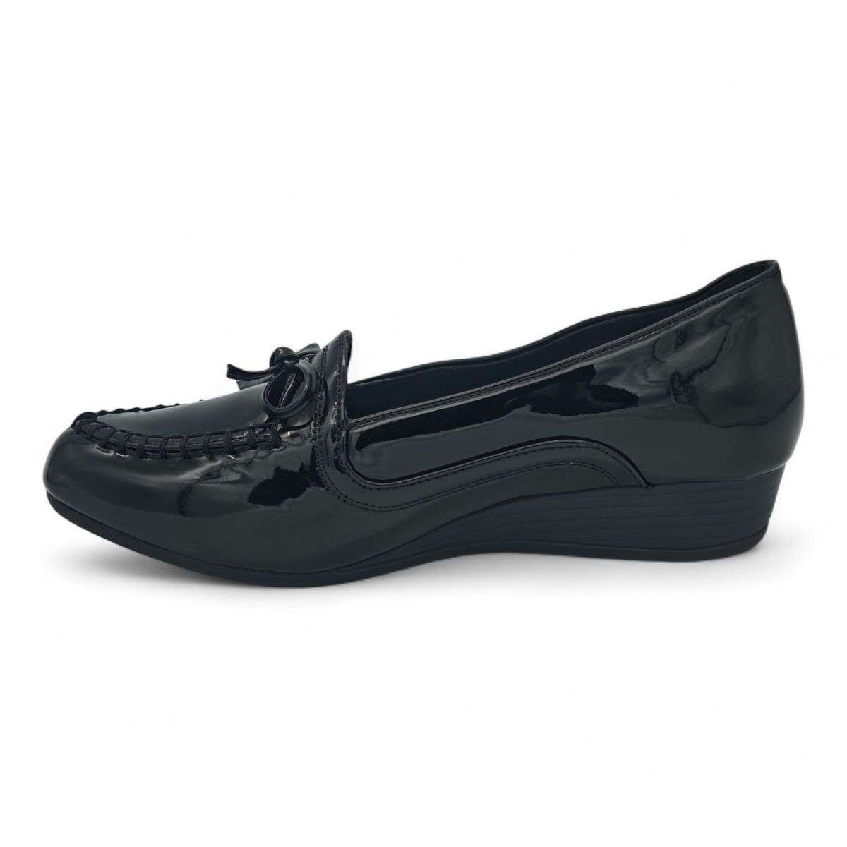 TTP Women's Patent Loafer Wedge HT250705-2