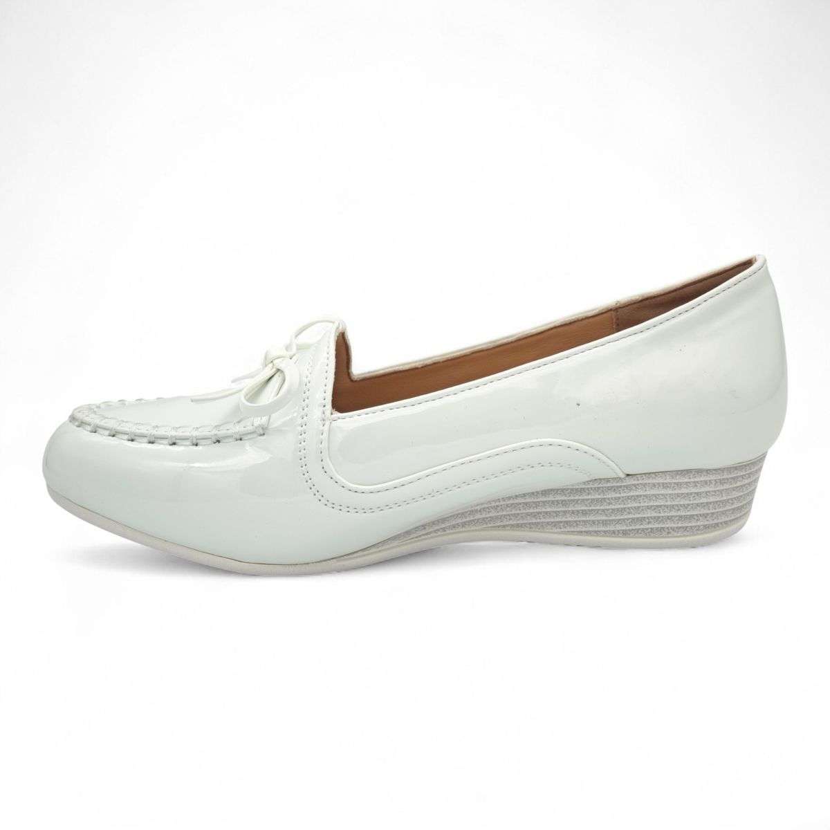 TTP Women's Patent Loafer Wedge HT250705-2