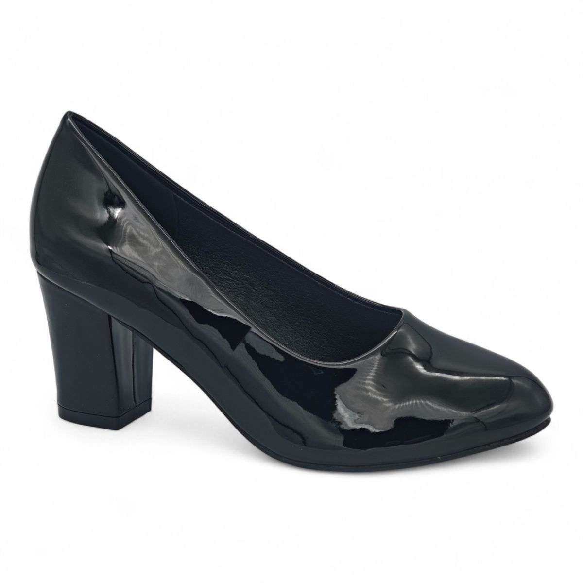 TTP Classic Block Heel Pump HTG-08