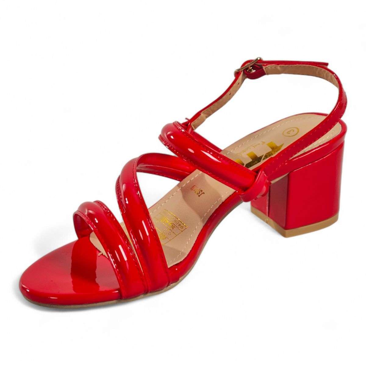 TTP Strappy Block-Heel Sandal JSF139