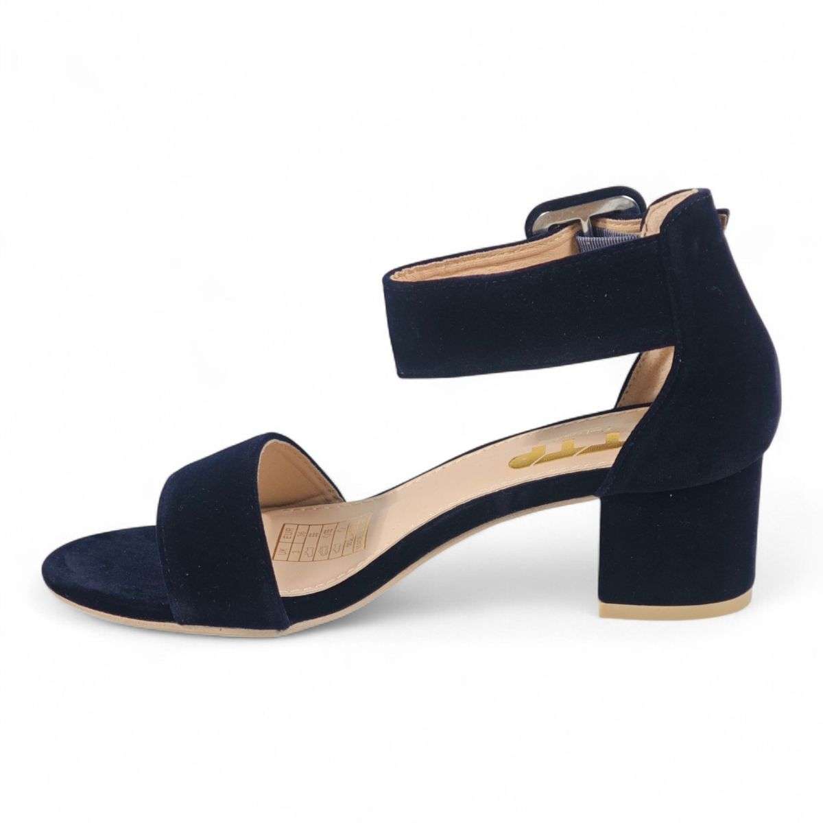 TTP Suede PU Block Heel Sandal JSF140