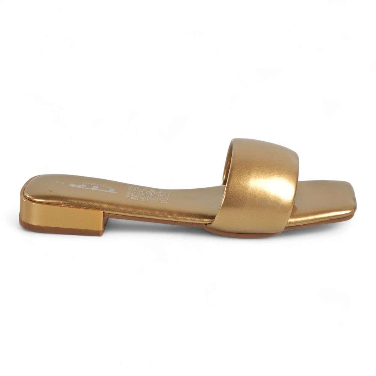 TTP The Drop Slide - Square Toe PU Slides LF-03-1