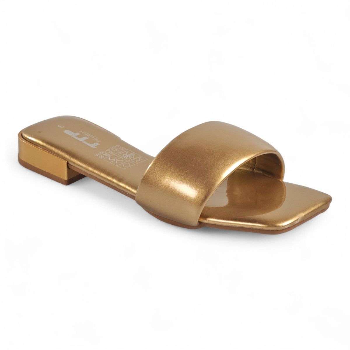 TTP The Drop Slide - Square Toe PU Slides LF-03-1