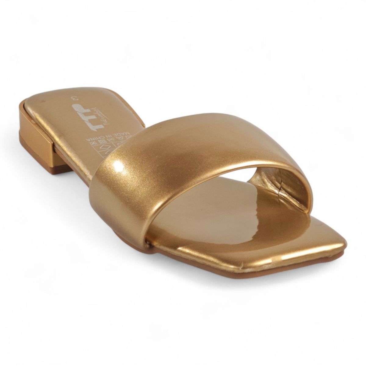 TTP The Drop Slide - Square Toe PU Slides LF-03-1
