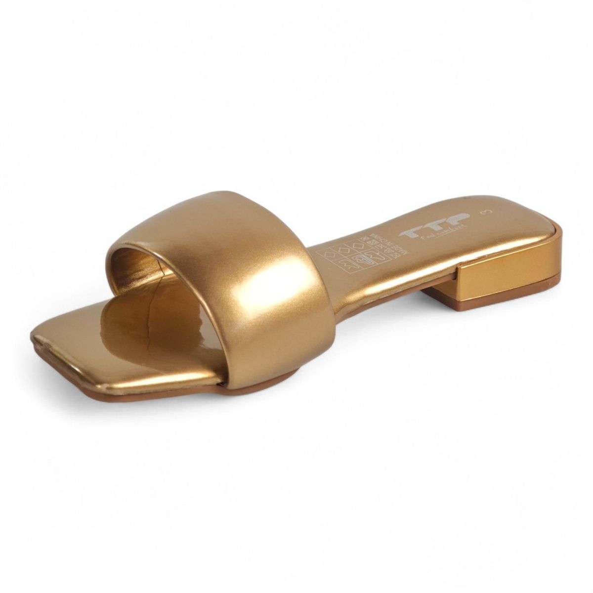 TTP The Drop Slide - Square Toe PU Slides LF-03-1