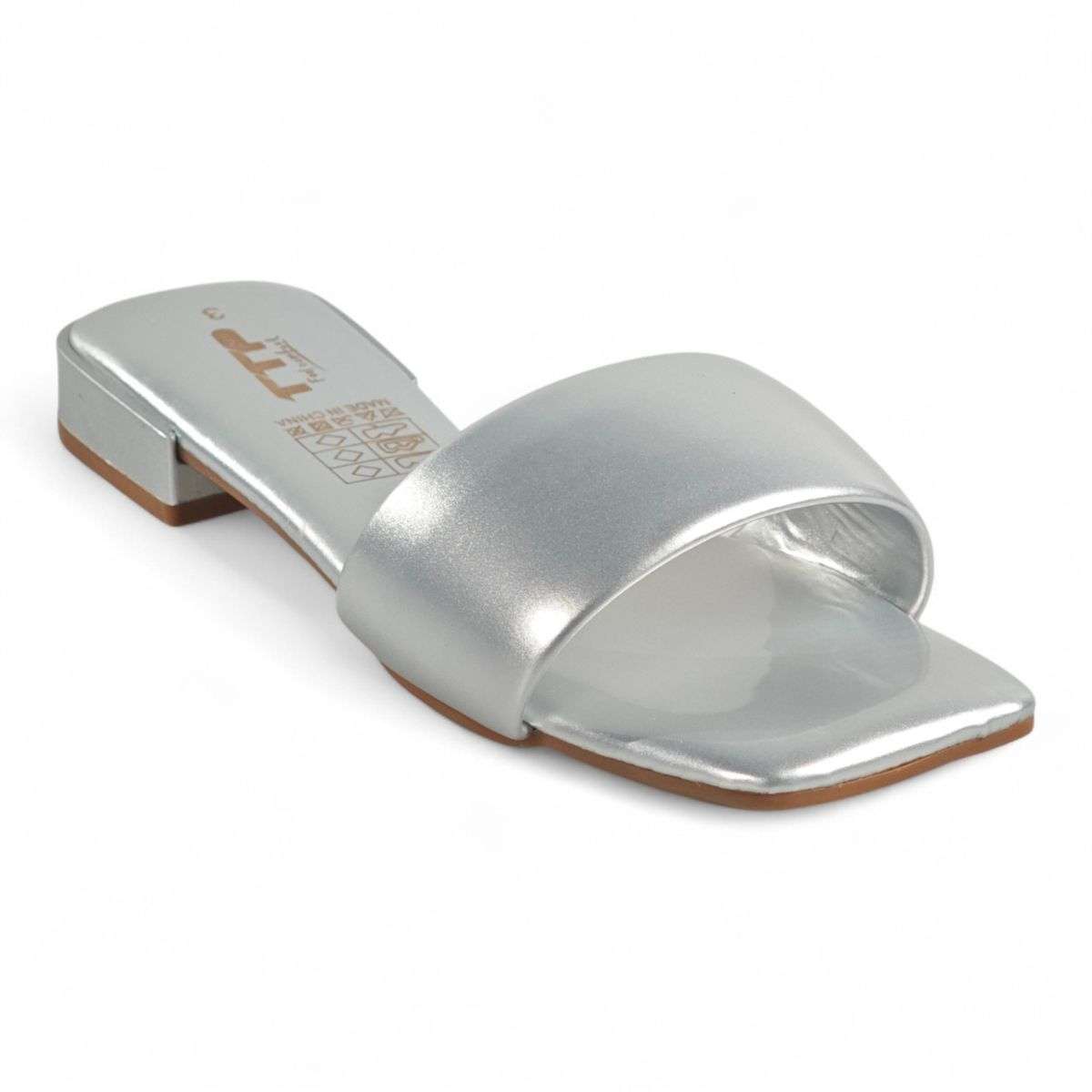 TTP The Drop Slide - Square Toe PU Slides LF-03-1