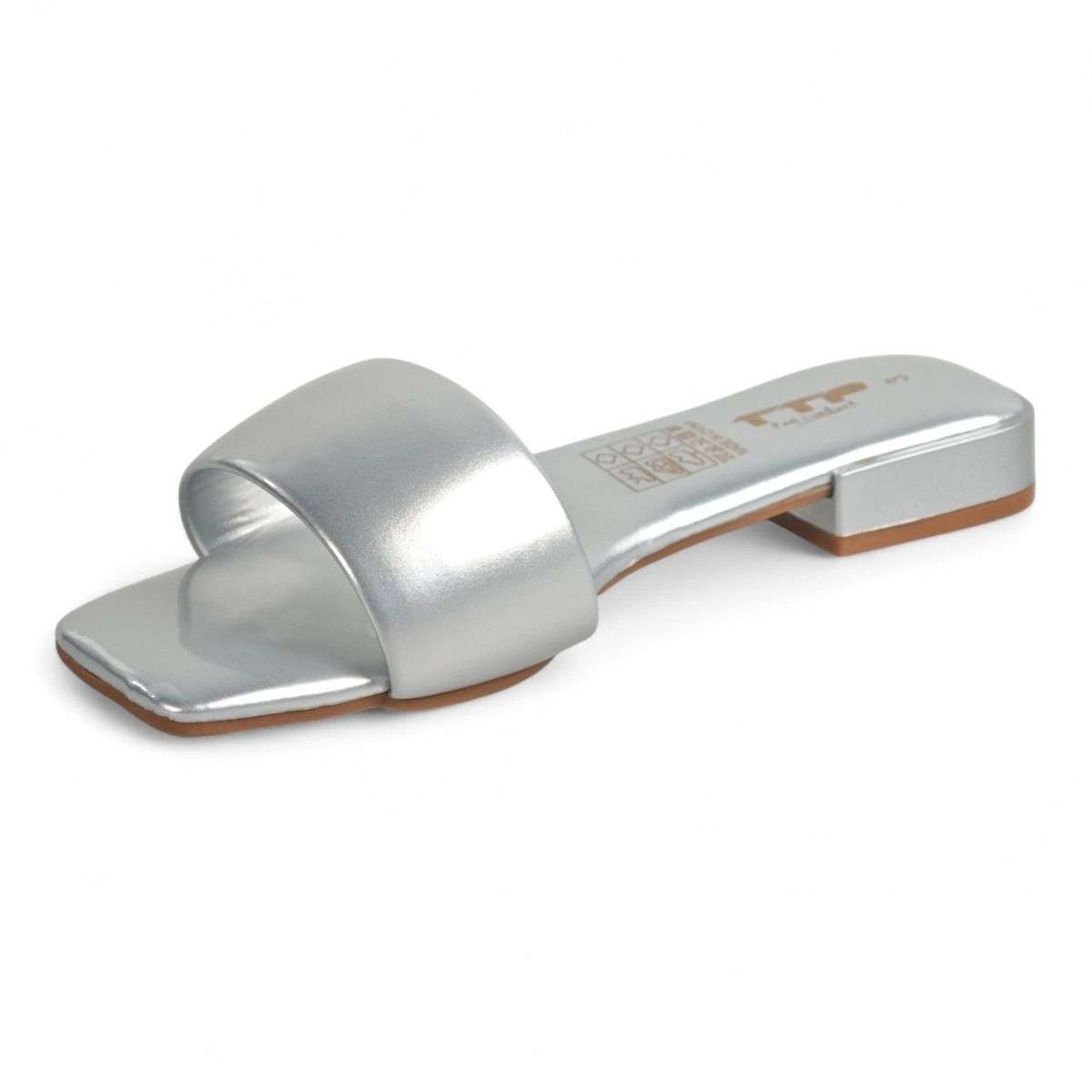 TTP The Drop Slide - Square Toe PU Slides LF-03-1