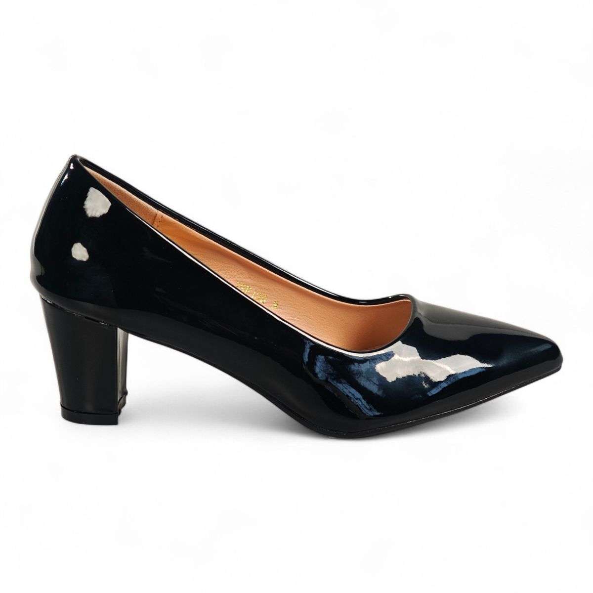 TTP Luminous Pointed Toe Block Heel JSF138