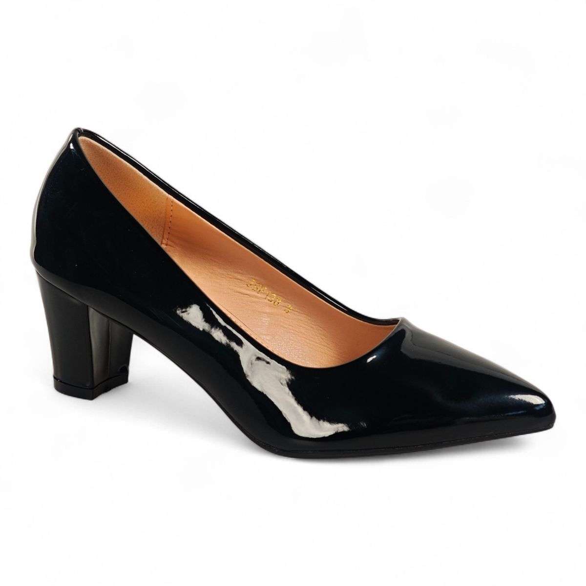 TTP Luminous Pointed Toe Block Heel JSF138