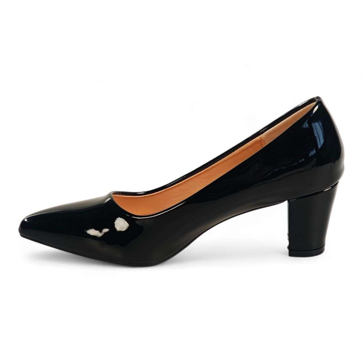 TTP Luminous Pointed Toe Block Heel JSF138