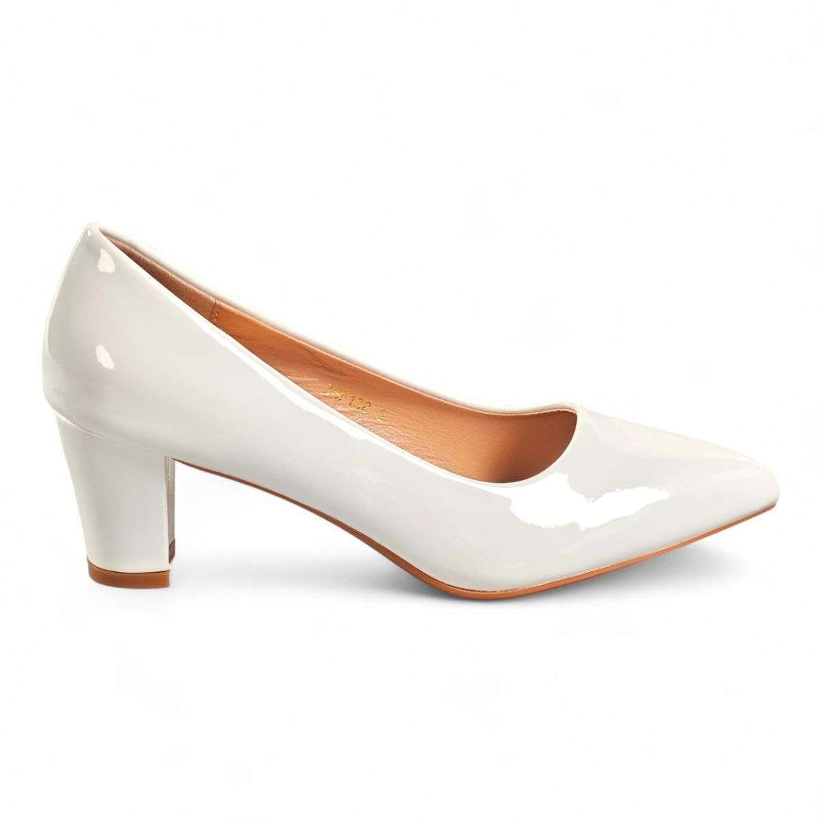 TTP Luminous Pointed Toe Block Heel JSF138