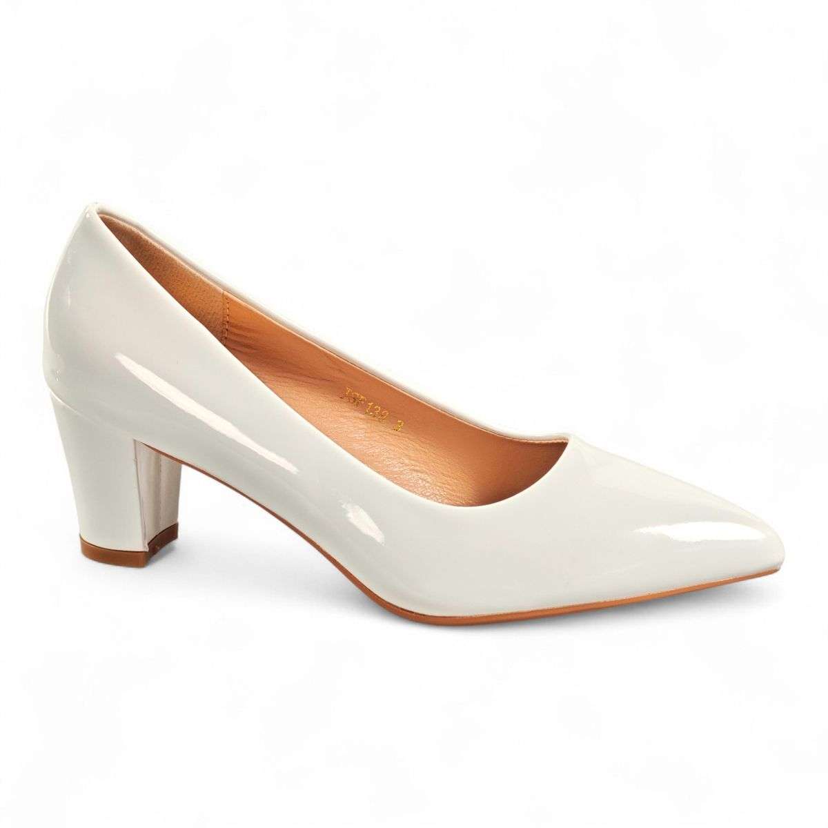 TTP Luminous Pointed Toe Block Heel JSF138