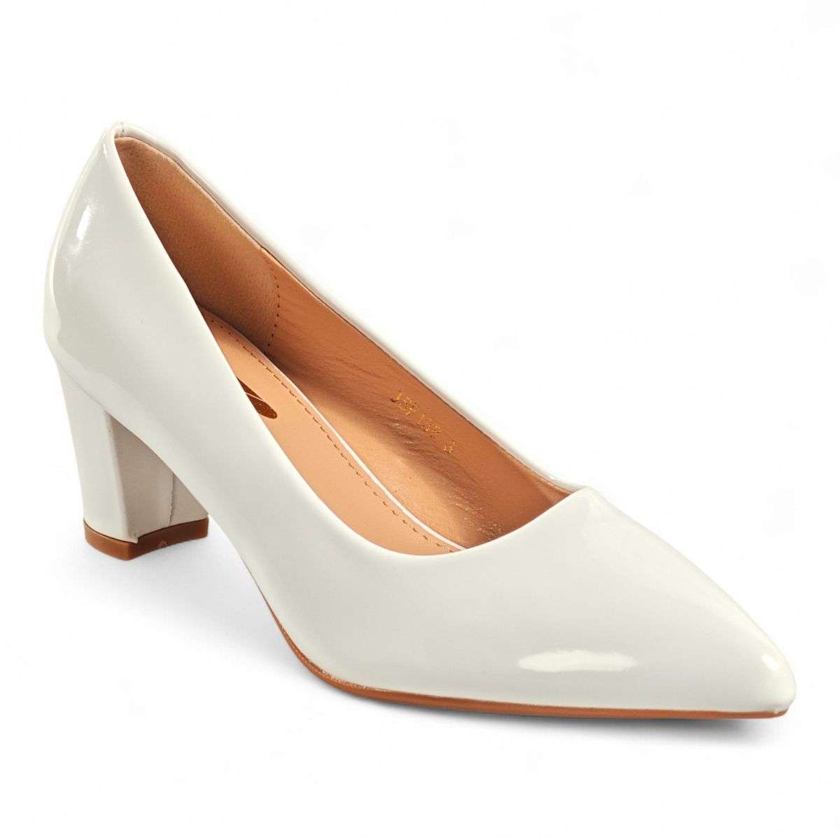 TTP Luminous Pointed Toe Block Heel JSF138