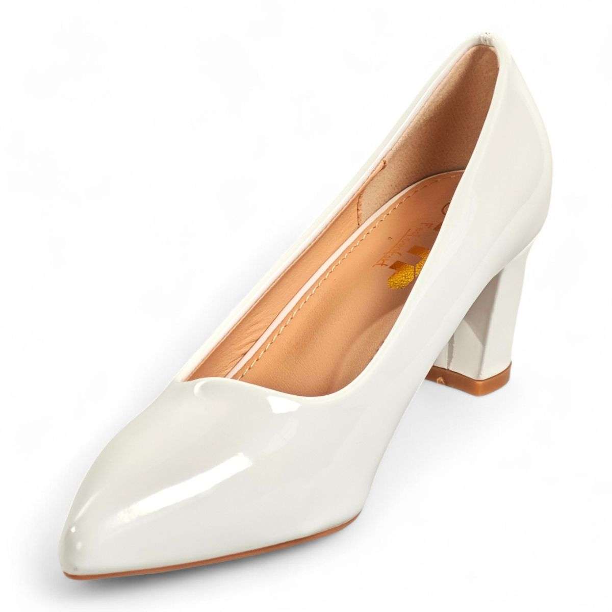 TTP Luminous Pointed Toe Block Heel JSF138