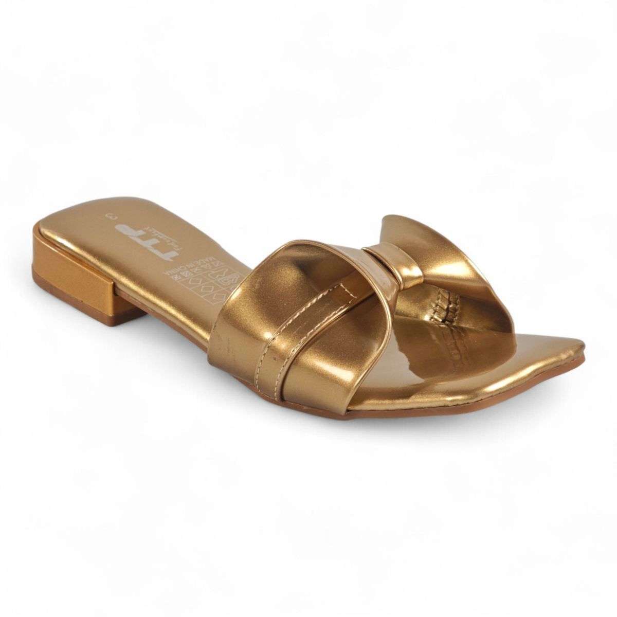 TTP Square-Toe Slide Sandals LF-02-1