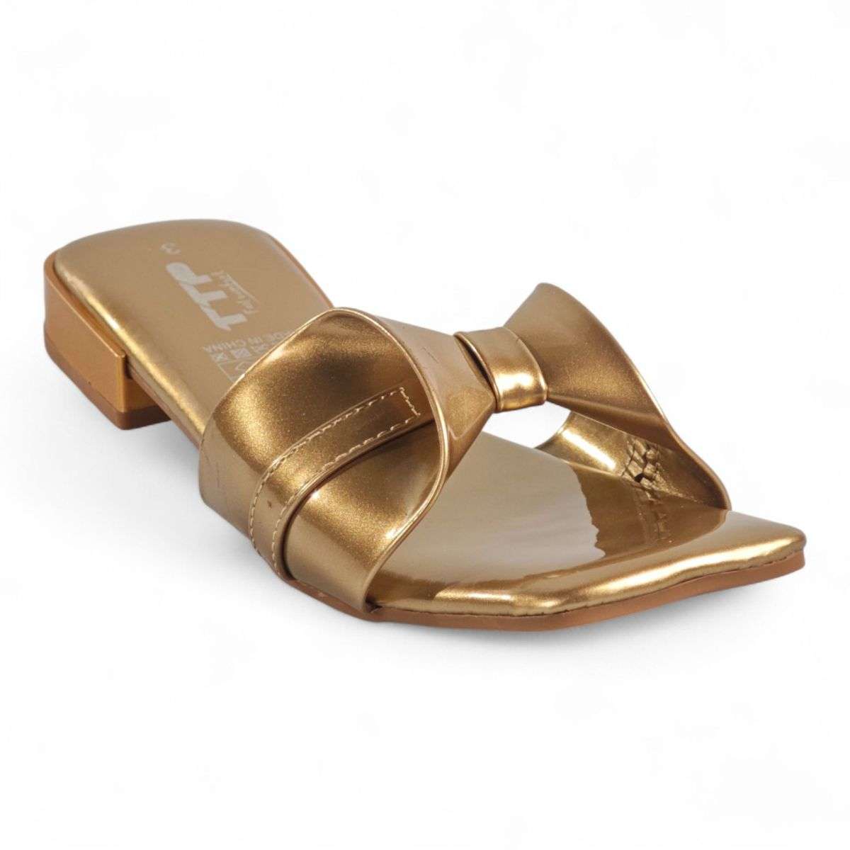 TTP Square-Toe Slide Sandals LF-02-1