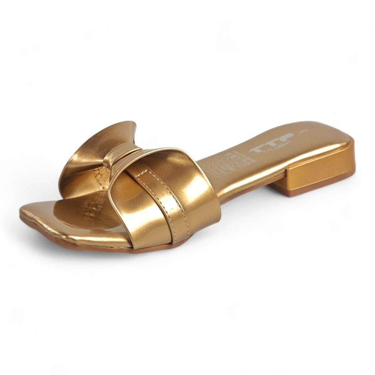 TTP Square-Toe Slide Sandals LF-02-1