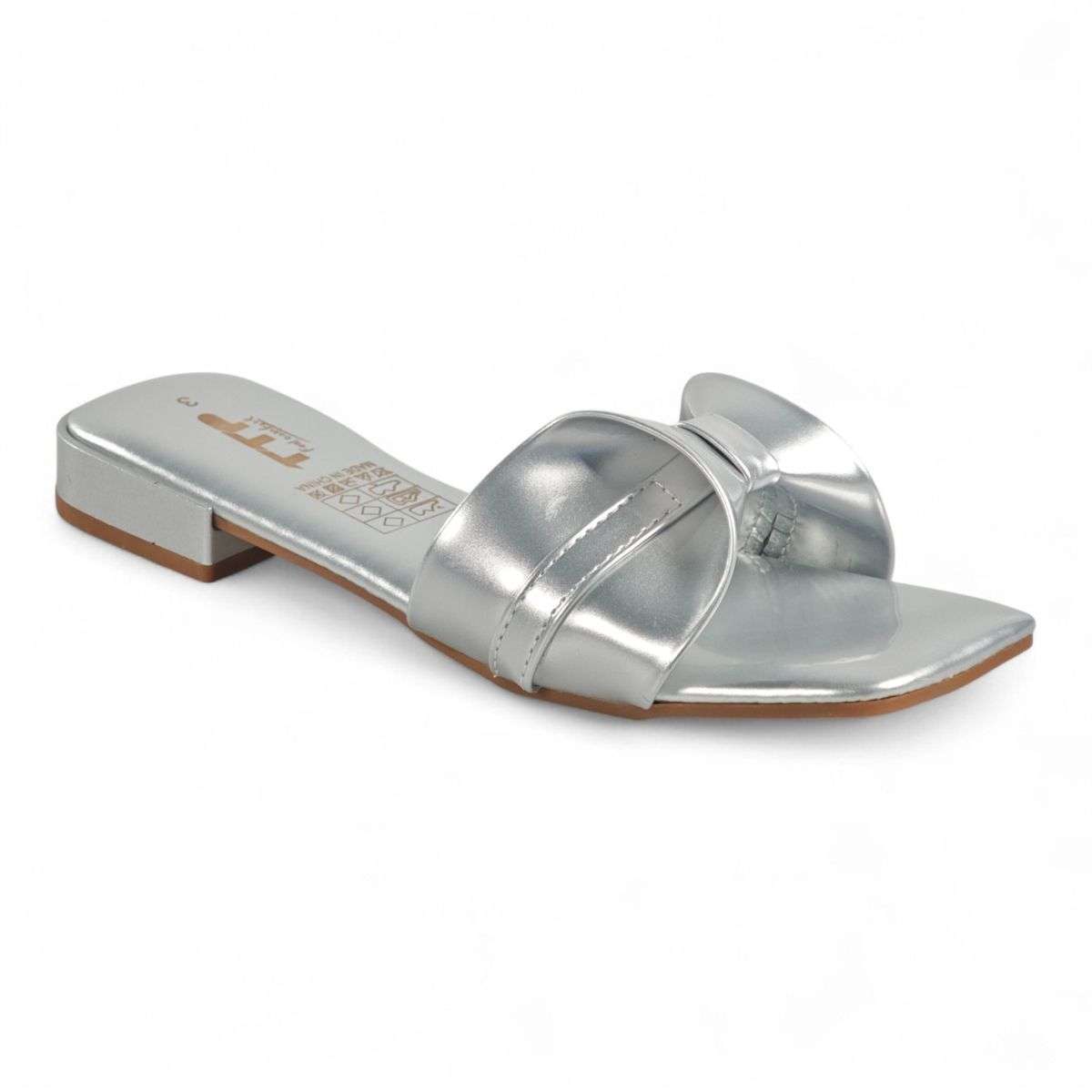 TTP Square-Toe Slide Sandals LF-02-1